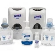 Gojo és Purell kéztisztító és fertőtlenítő szerek