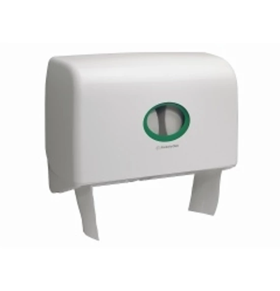 Kimberly Clark Aquvarius Mini jumbo toalettpapír adagoló fehér, ikertekercses