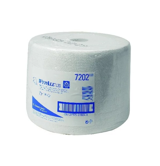 Kimberly Clark Wypall L20 törlő, nagytekercs, fehér, 23, 5 x 38 cm, 1000lap/tek