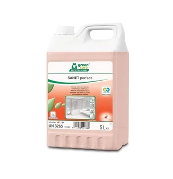 Tana 2483 GreenCare Sanet Perfect ökológiai savas szanitertisztító/vízkőoldó 5L