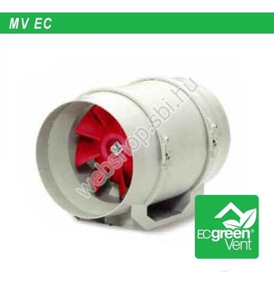 MV EC 315 MultiVent csőventlátor EC-kivitel *