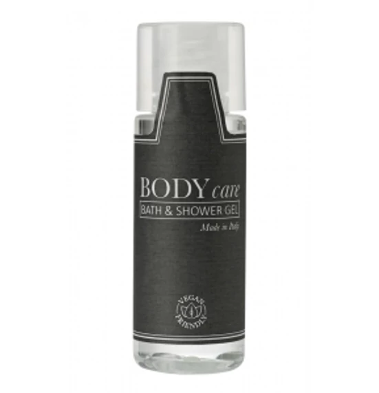 Bodycare bath & shower gel, hab- és tusfürő, 30ml, vegán, 300 db/karton