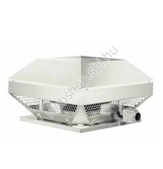 RDD 630/6 radiális tetőventilátor vízszintes kifúvású ~3, 400V *