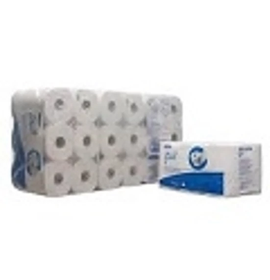 Kimberly Clark  SCOTT 600 kistekercses toalettpapír, fehér, 2 rétegű, 600lap