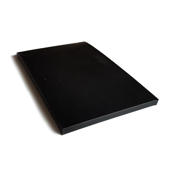 POM C Polioximetilén lemez fekete 20x 1000 x 2000 mm