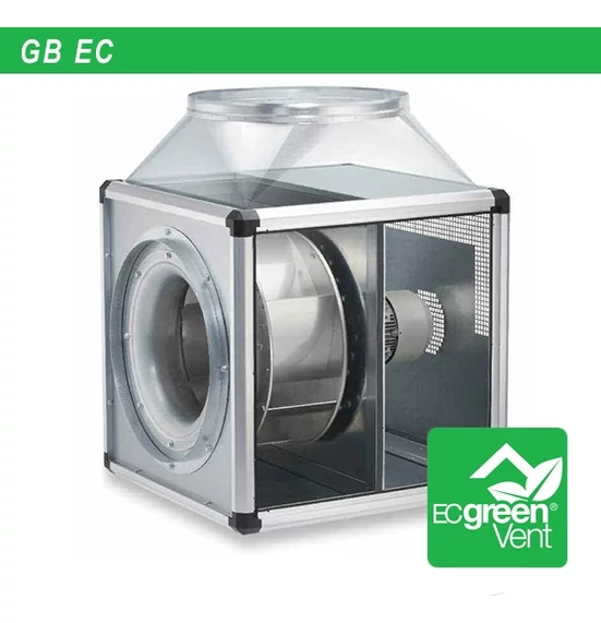 GBW EC 450 T120 120 fokig hőálló GigaBox radálventlátor EC-motorral *