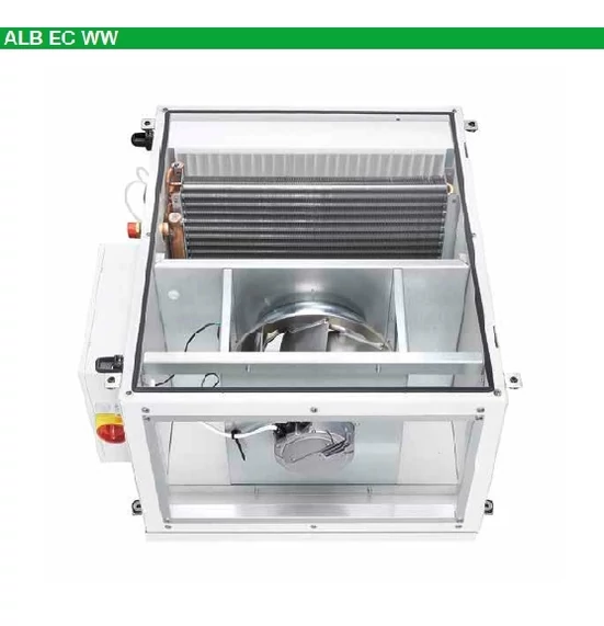 ALB EC 50/30 WW Frisslevegős box szűrővel, utófűtéssel * K