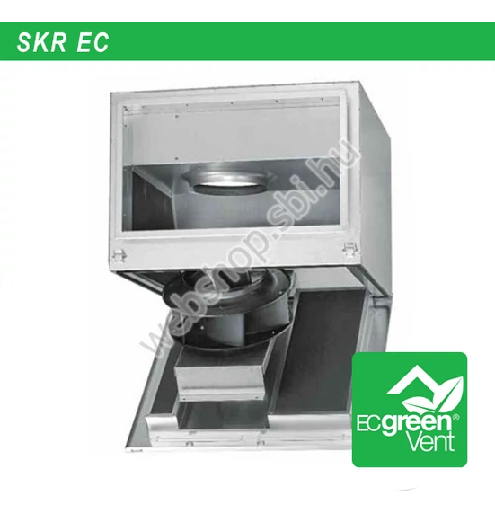 SKRW EC 315/50/25 A Hangcsillapított csatornaventlátor EC-kivitel  K*