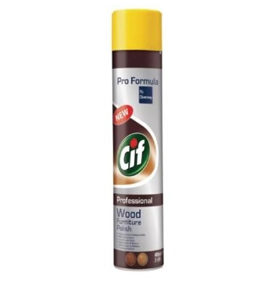 Diversey Cif Prof. Wood Furniture Polish bútorápoló (6x400ml)