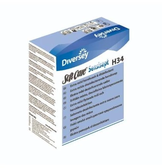 Diversey Soft Care Sensisept, egyfázisú kézfert. szappan  800 ml  6 db/karton