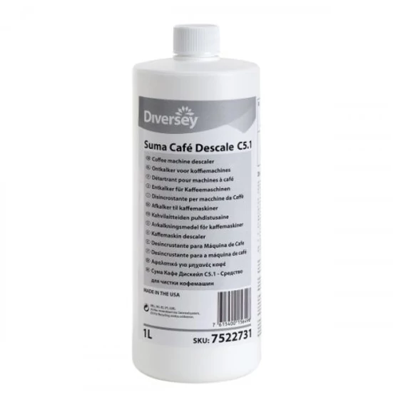 Diversey Suma Café Descale C5.1 vízkőoldószer kávéfőzőkhöz 1 l