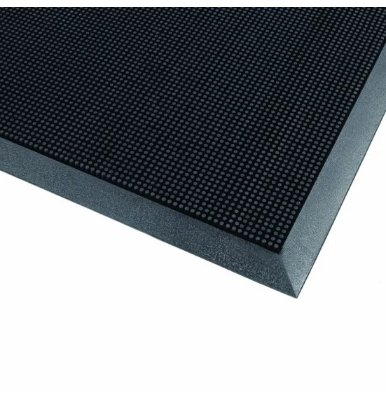 Notrax 345 Rubber Brush kültéri szennyfogószőnyeg, fekete, 80x100cm