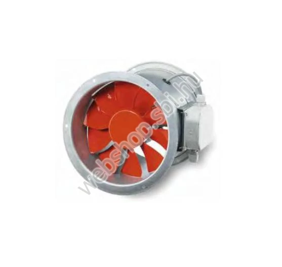 HRFW 400/6 Csőbe építhető axiálventilátor karimás csatlakozással, 1 fázisú