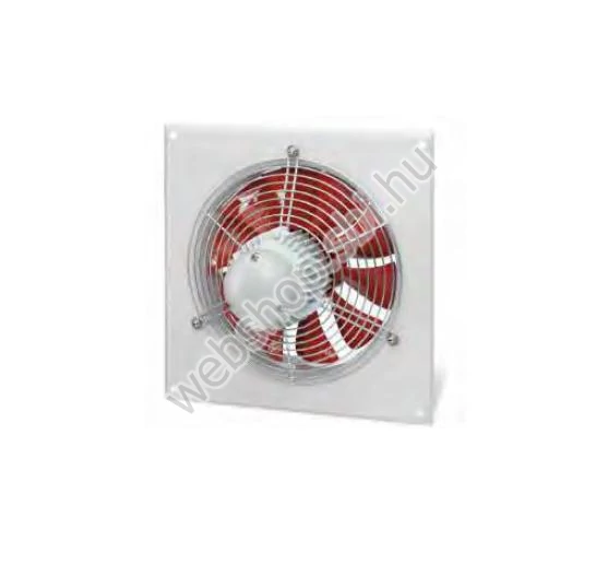 HQD 355/2 EX Fali axiálventilátor négyszögletes kerettel,robbanásbiztos kivitelben, 3 fázisú  K