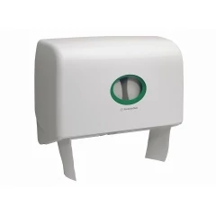 Kimberly Clark Aquvarius Mini jumbo toalettpapír adagoló fehér, ikertekercses