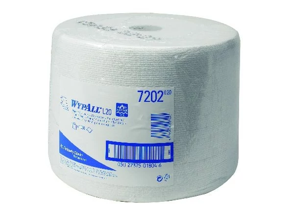 Kimberly Clark Wypall L20 törlő, nagytekercs, fehér, 23, 5 x 38 cm, 1000lap/tek