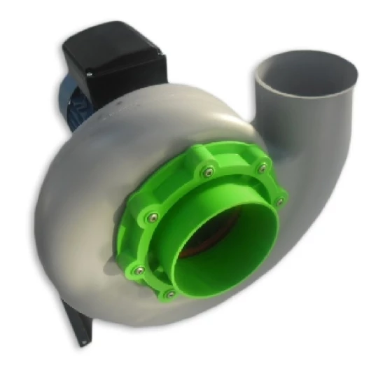 SEAT S-15 tip. műanyagházas radiális ventilátor 0,25 kW, 1400/perc, 3 fázisú normál motorral