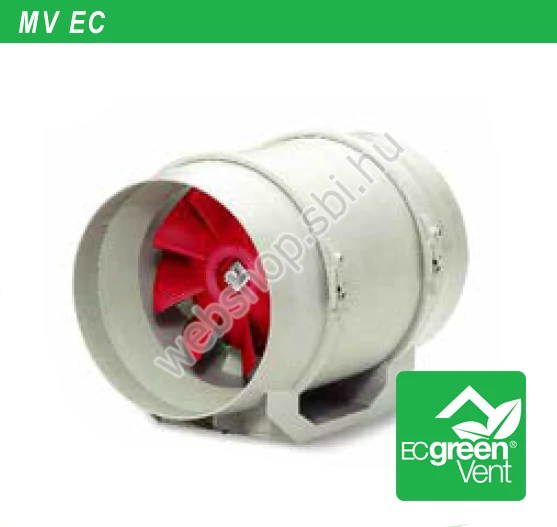MV EC 315 MultiVent csőventlátor EC-kivitel *