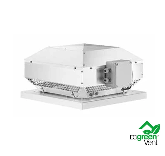 RDW EC 180 radiális tetőventilátor vízszintes kifúvású ~1, 230 V    *