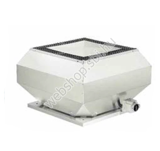 VDD 400/4 radiális tetőventilátor függőleges kifúvású ~3, 400 V     *