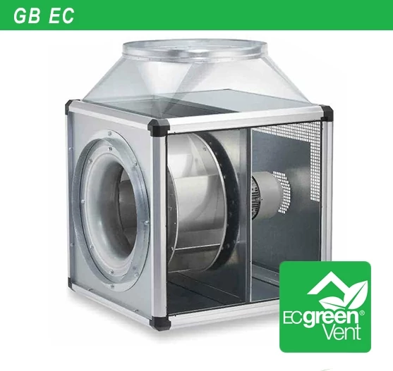 GBW EC 450 T120 120 fokig hőálló GigaBox radálventlátor EC-motorral *