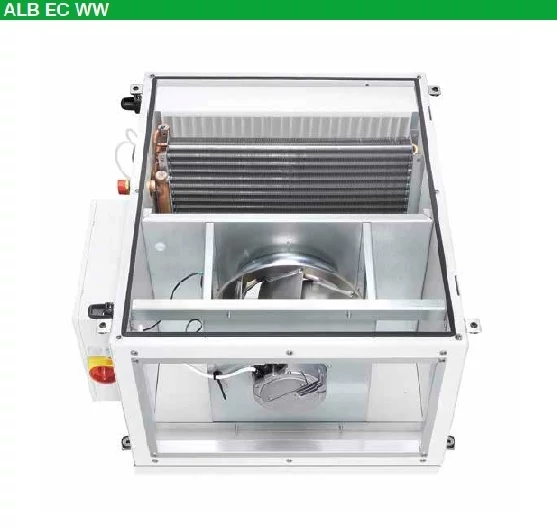 ALB EC 50/30 WW Frisslevegős box szűrővel, utófűtéssel * K