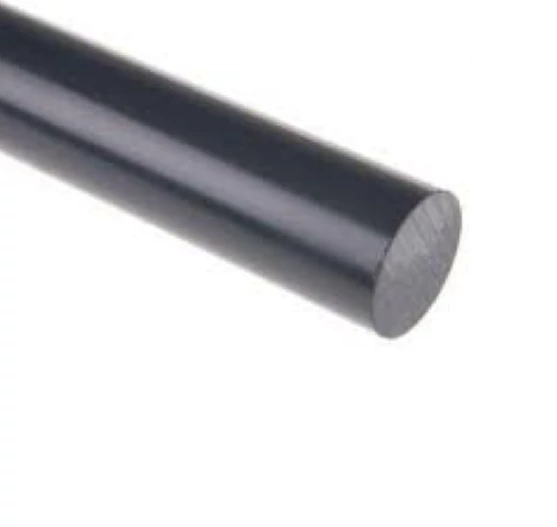 PVC rúd sötétszürke 20x1000 mm Kemény PVC