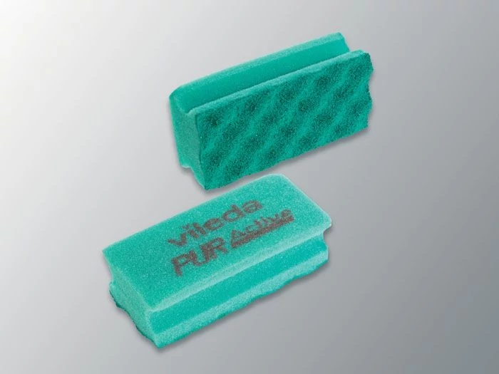 Vileda PUR Active nem karcoló dörzsi szivacs zöld 7x15cm